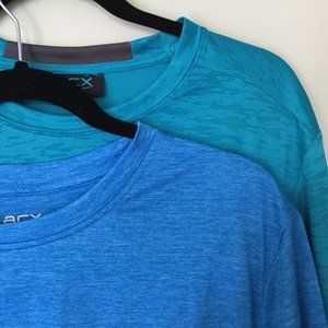 2 Mens short sleeve T-Shirts, size L